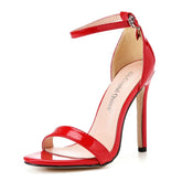 All That Luxe – Plateau-Pumps aus Satin